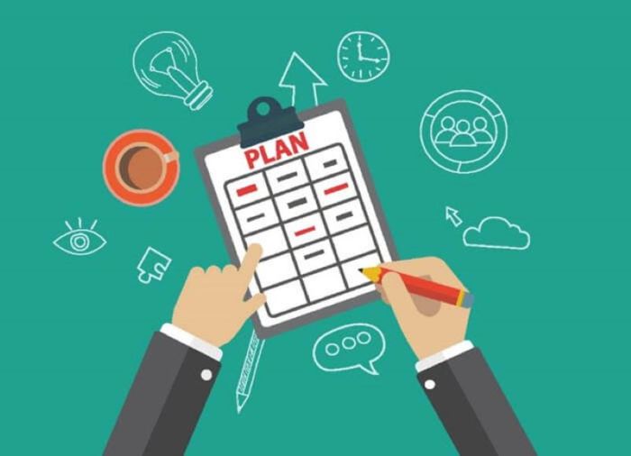 Kế hoạch càng chi tiết và chỉn chu sẽ giúp sự kiện thành công thuận lợi hơn