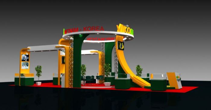 Gian hàng triển lãm đẹp của Vikomed