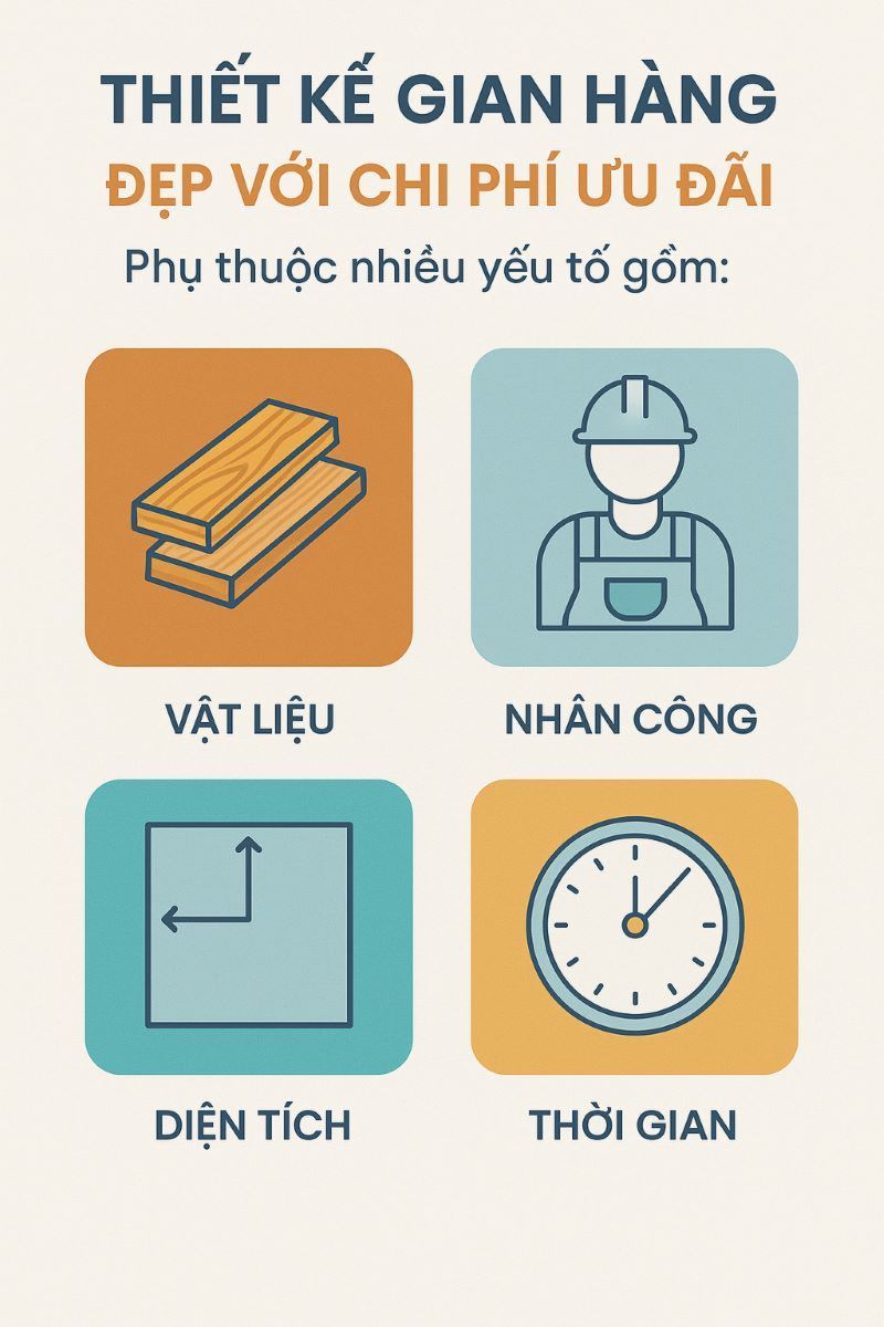 Báo giá thiết kế gian hàng triển lãm