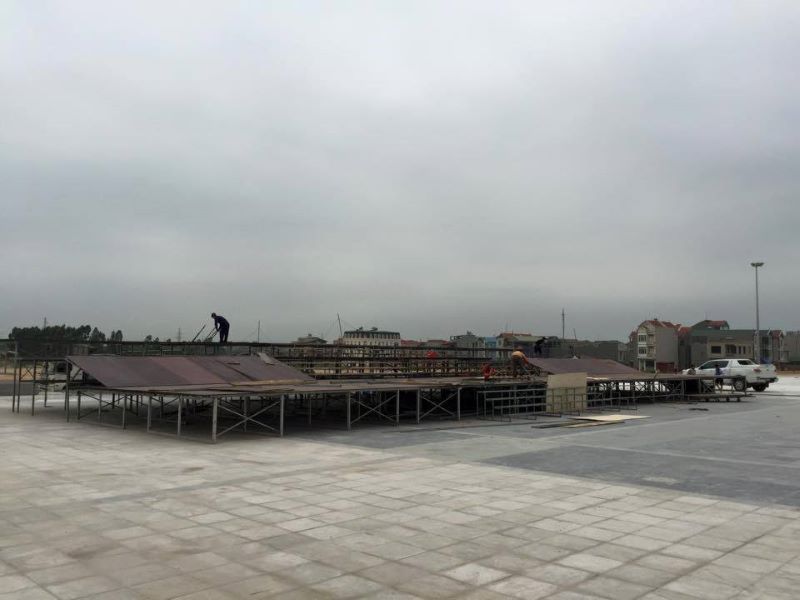thi công sân khấu sự kiện 