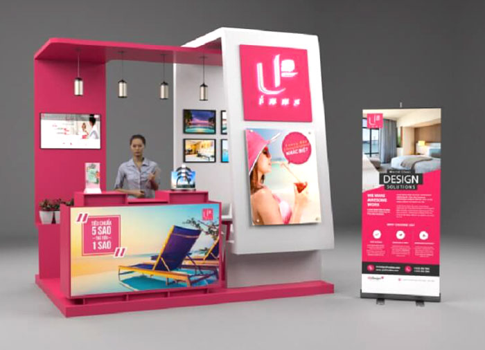 Booth quảng cáo