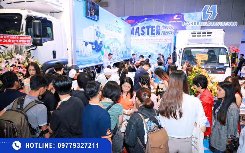 thiết kế thi công gian hàng hội chợ