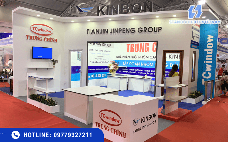 thiết kế thi công gian hàng hội chợ