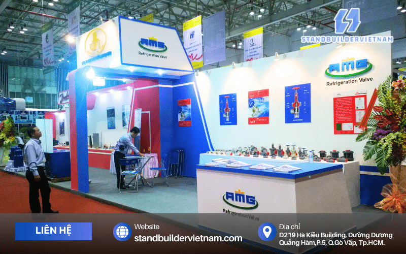 booth quảng cáo