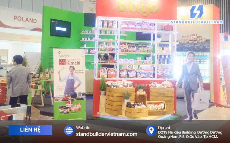 booth quảng cáo